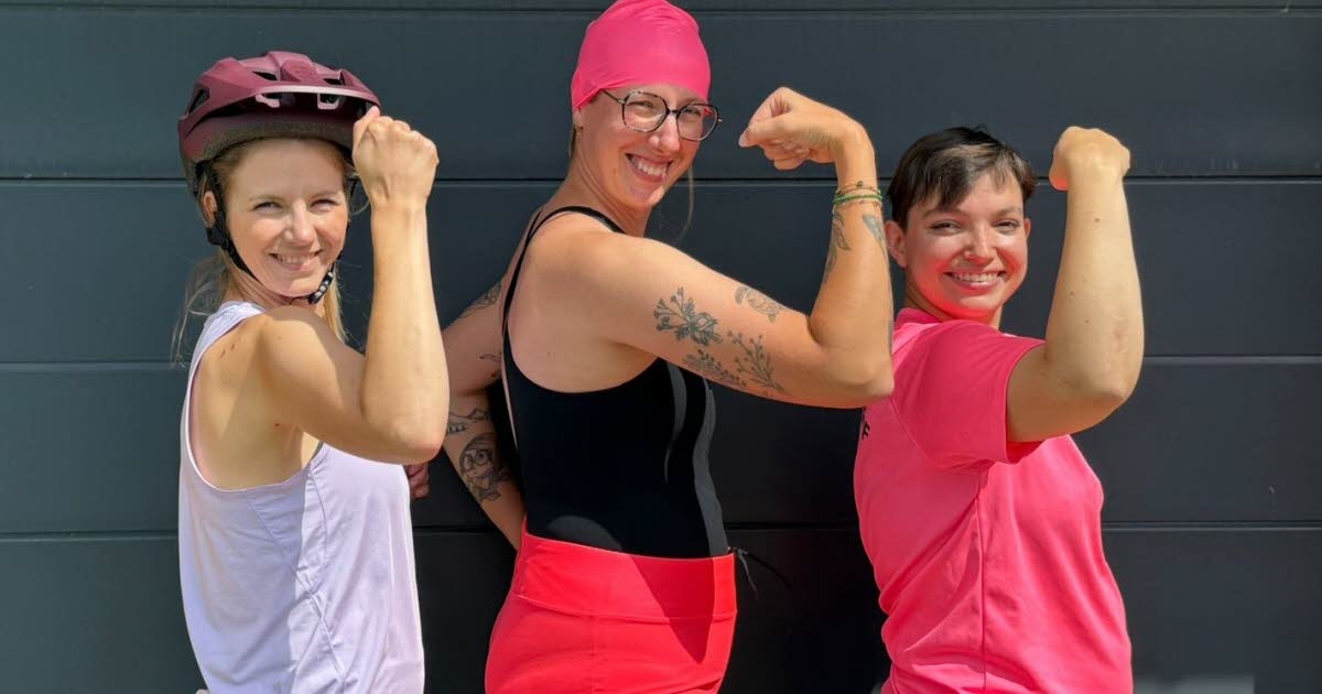 Región de Colmar. Triatlón de las Rosas: «Tres veces más fuerte» contra el cáncer de mama.