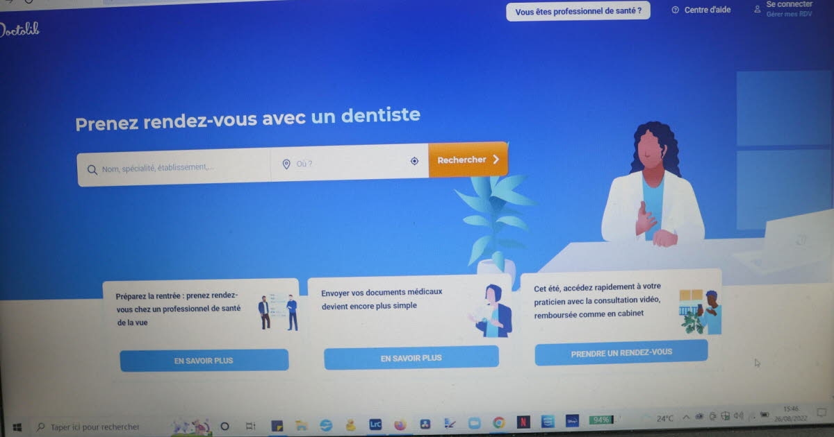 Saúde. A Doctolib promete reembolso: cuidado, os golpes estão aumentando.
