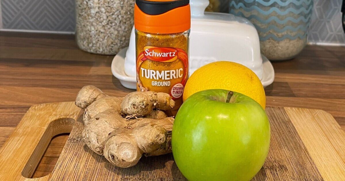 Siempre preparo este shot de jengibre casero con solo 4 ingredientes: toma unos segundos.