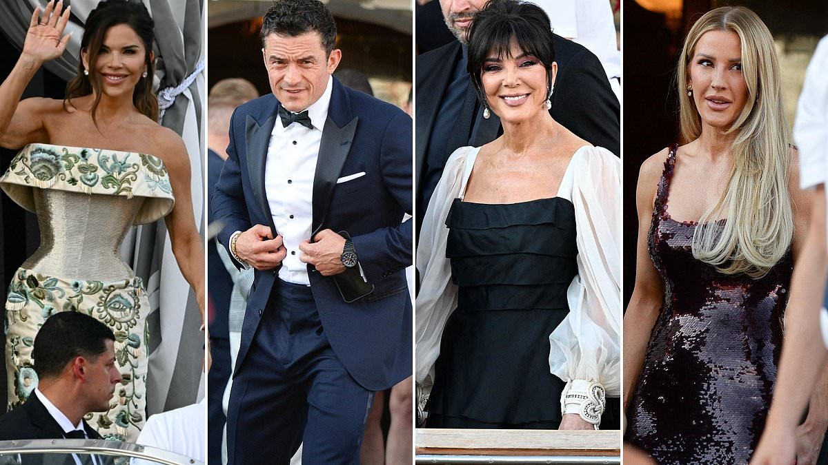 Los cirujanos plásticos detectan señales reveladoras de cada retoque mientras las celebridades llegan a la boda de Bezos y Sánchez