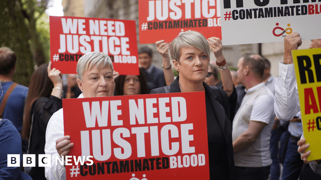 Infected blood victims call for faster compensation