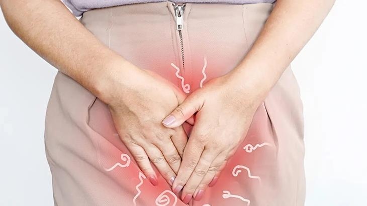 Don't underestimate genital itching! It can tear the skin like parchment paper.