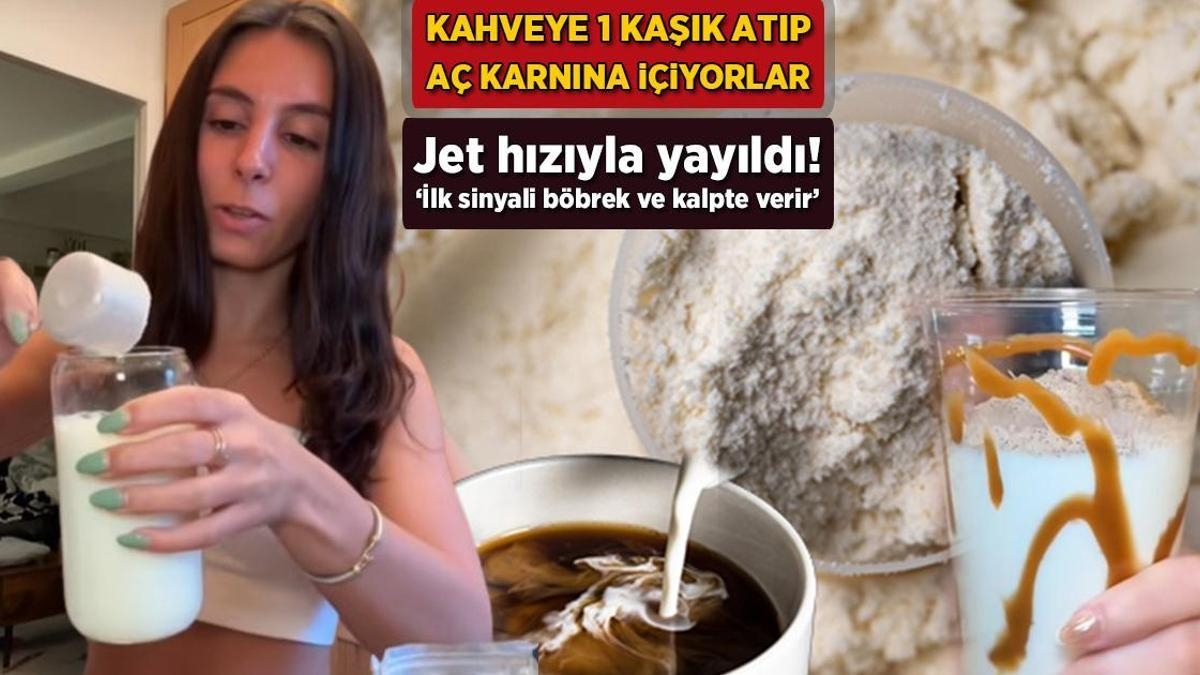 They add protein powder to coffee and drink it! It spread like a jet: 'It gives the first signal in the kidneys and heart'