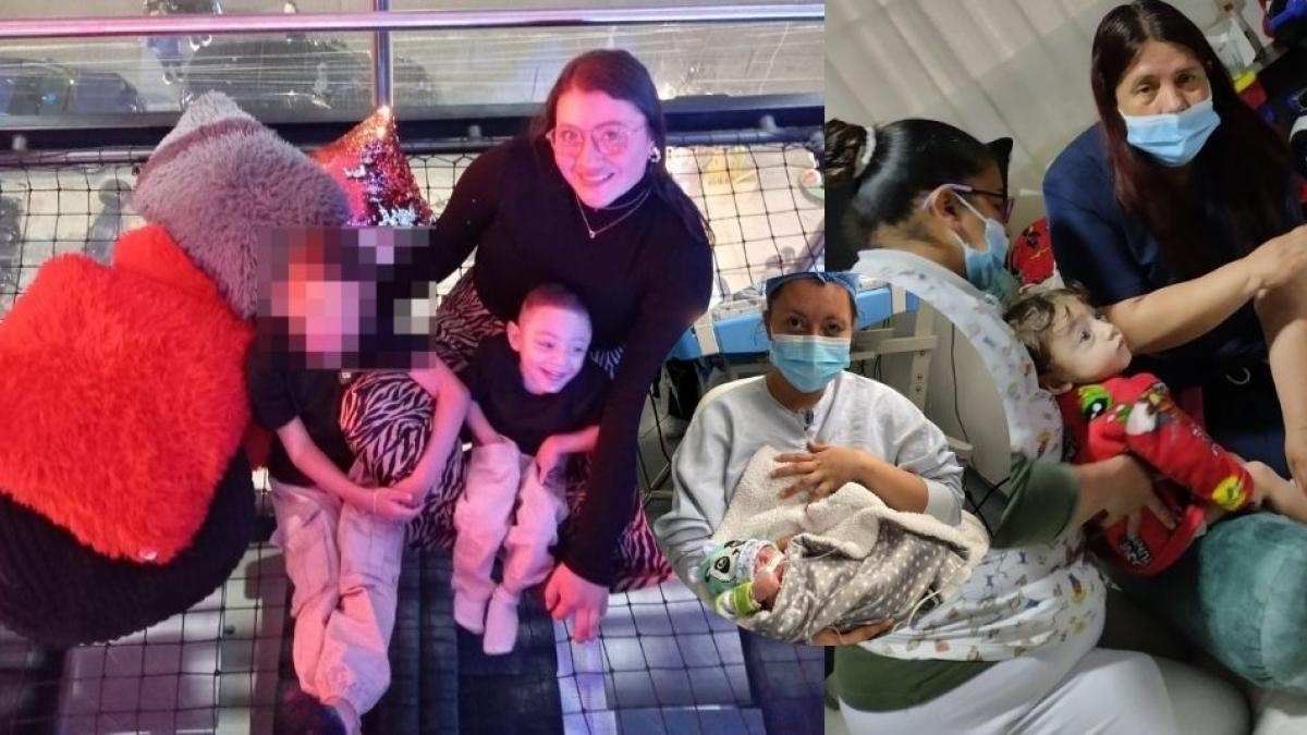 Der Schrei der Familie von Justin Martínez Gil, dem Jungen, der aufgrund einer seltenen Anomalie an Zerebralparese leidet