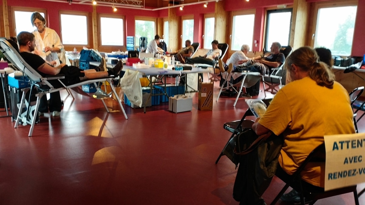 A great mobilization of blood donors in Langres