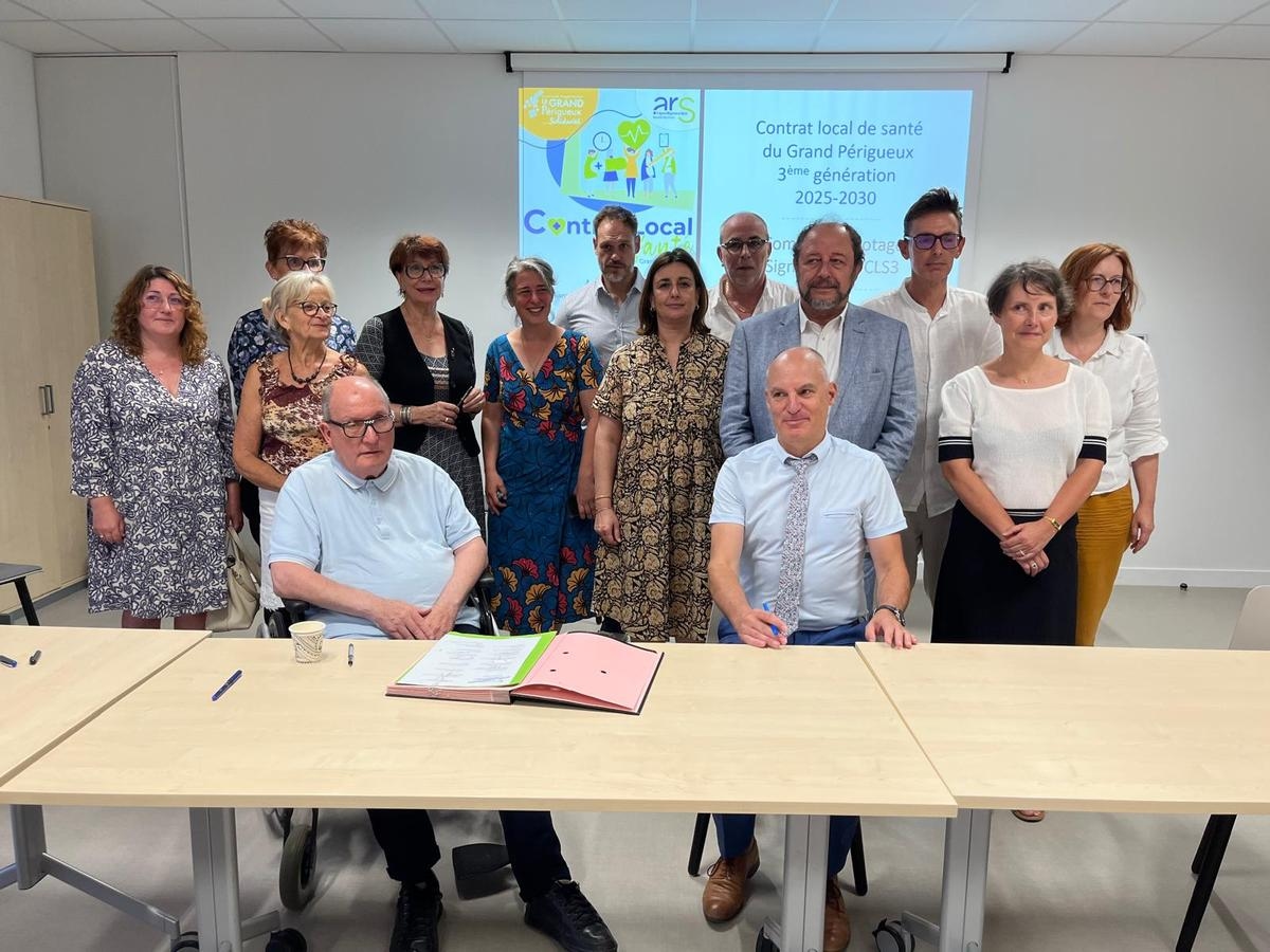 Périgueux: Die Agglomeration setzt ihr lokales Engagement für die Gesundheit fort