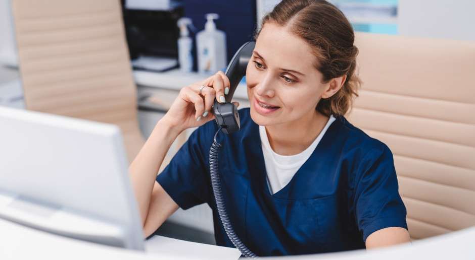 Absolute rule in the clinic. The receptionist cannot refuse