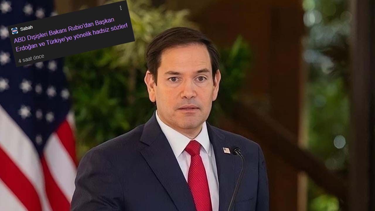 Sekretarz stanu USA Rubio odpowiada Erdoğanowi