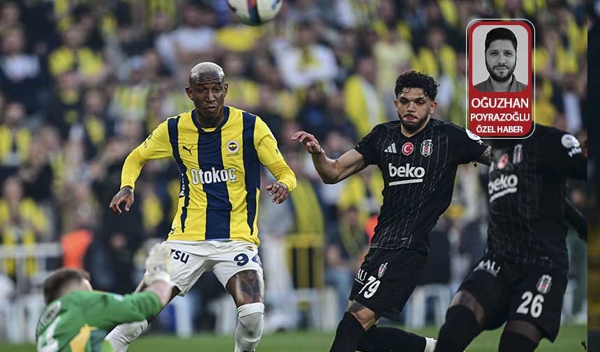 Fenerbahçe suffers a serious blow on the way to the championship! Beşiktaş wins the derby
