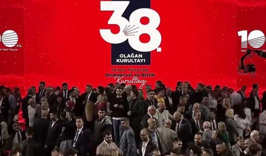 CHP'nin 38. Olağan Kurultayı iddianamesi nöbetçi mahkemeye gönderildi