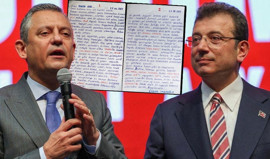 List İmamoğlu do Özgüra Özela: Mój ojciec jest odważnym demokratą