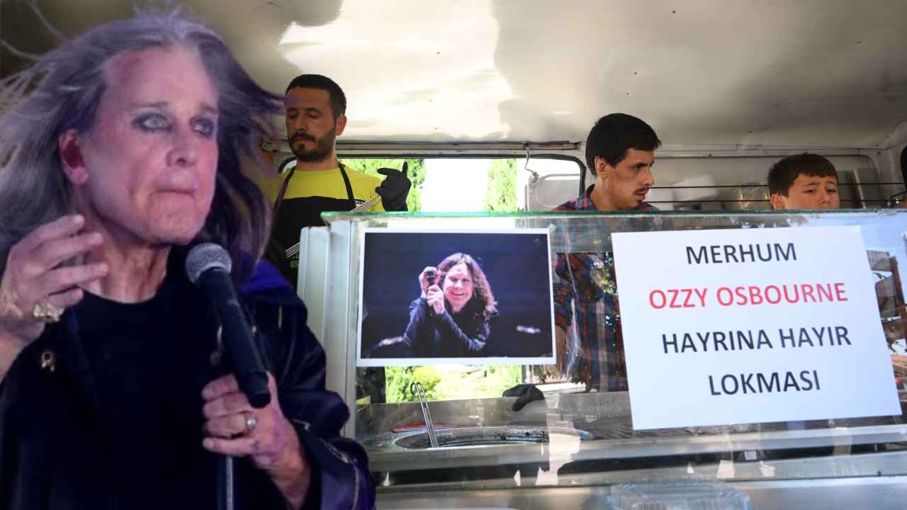Lokma foi distribuído em Ancara para Ozzy Osbourne