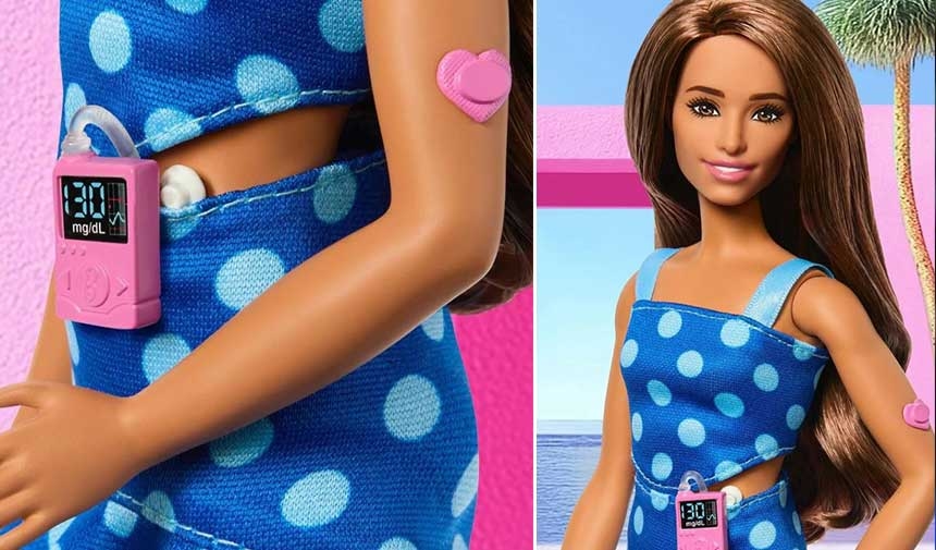 To lalka Barbie z cukrzycą typu 1
