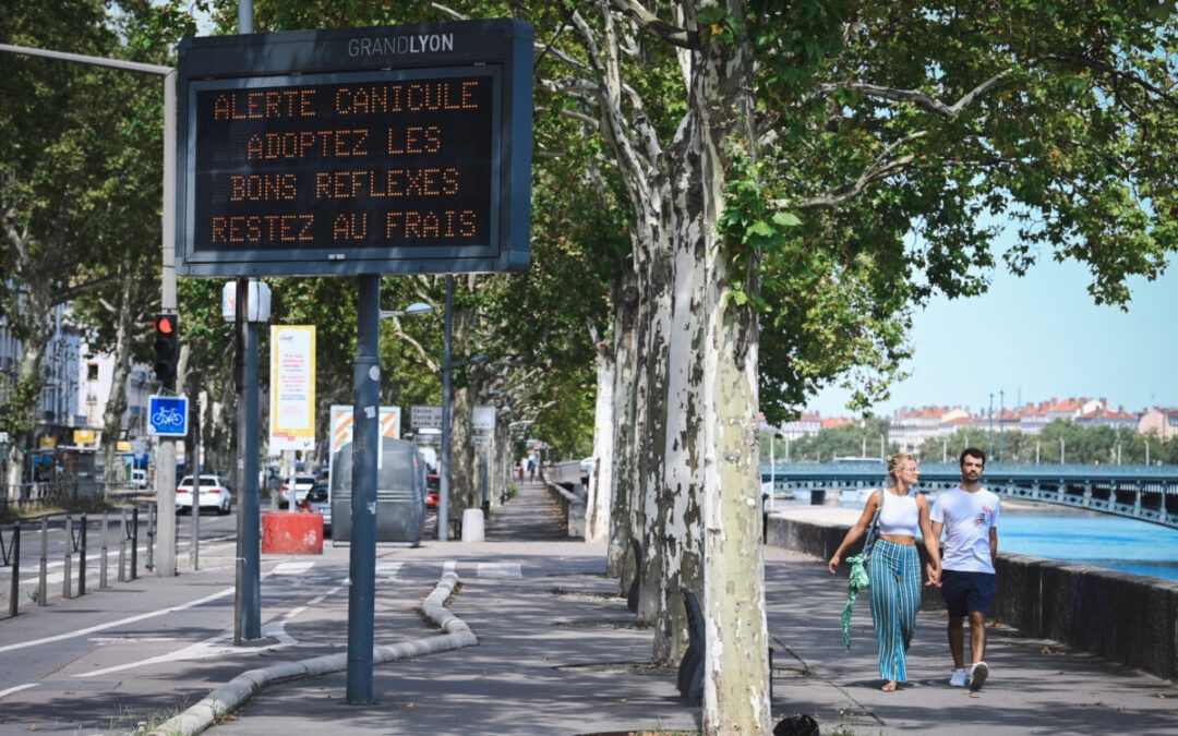 De Rhône is vanaf vrijdag in oranje hittegolfalarm gezet