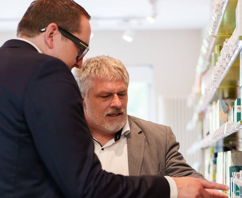 Poseł CDU odwiedza aptekę: „Zaangażowanie jest imponujące”