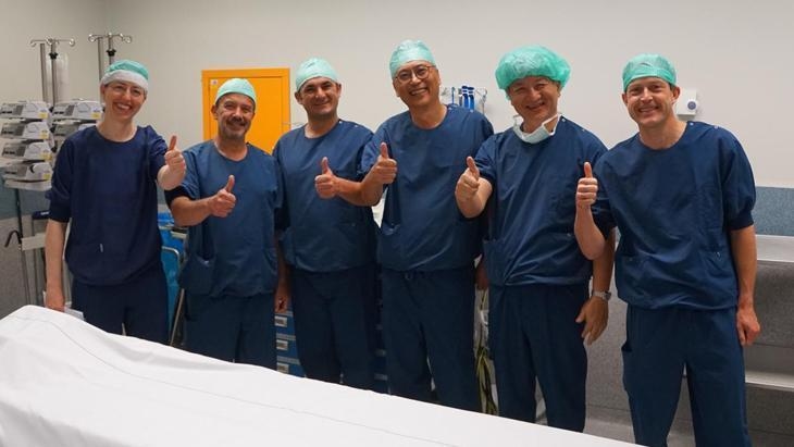 Turkish surgeons performed the first living donor transplant in the Netherlands