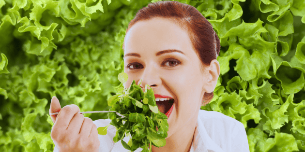 Why it is better to eat the greenest lettuces